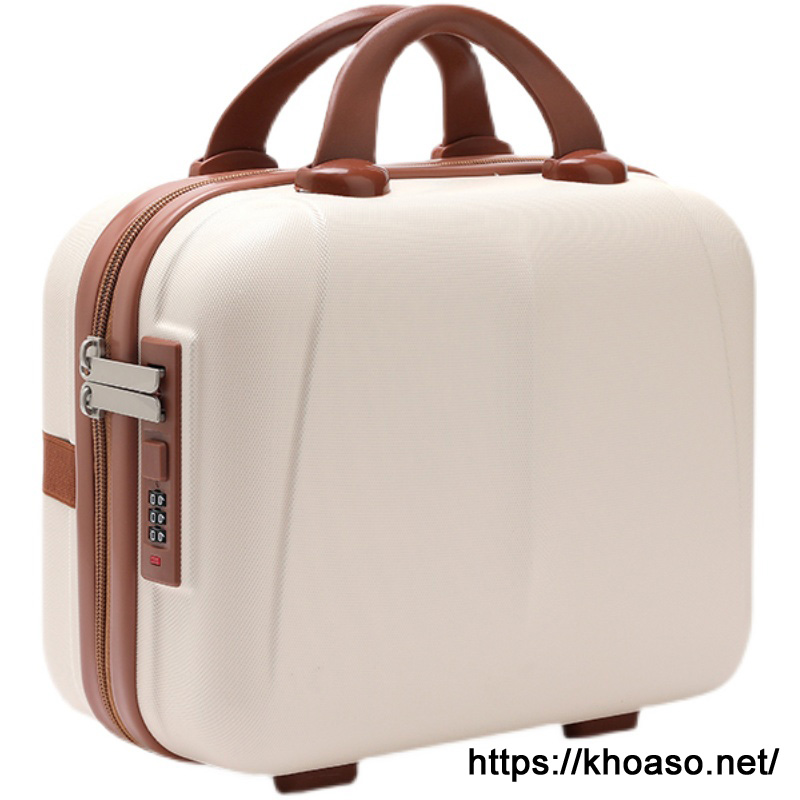 Vali nhỏ, túi đựng đồ trang điểm siêu nhẹ 14 inch ABS-PC