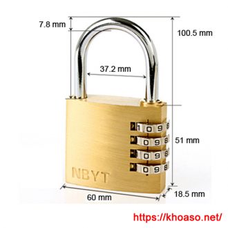 Khóa mật khẩu chống trộm NBYT-T1060