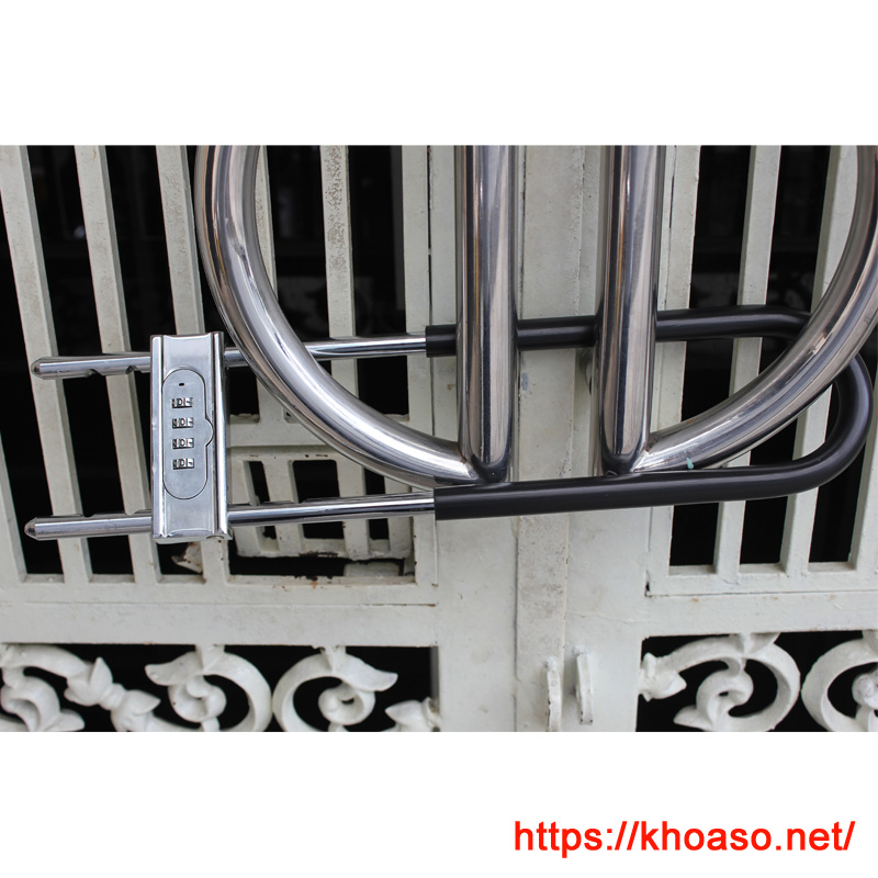 Khóa số chống trộm cửa kính, cửa nhà, xe máy Qingshang 1188